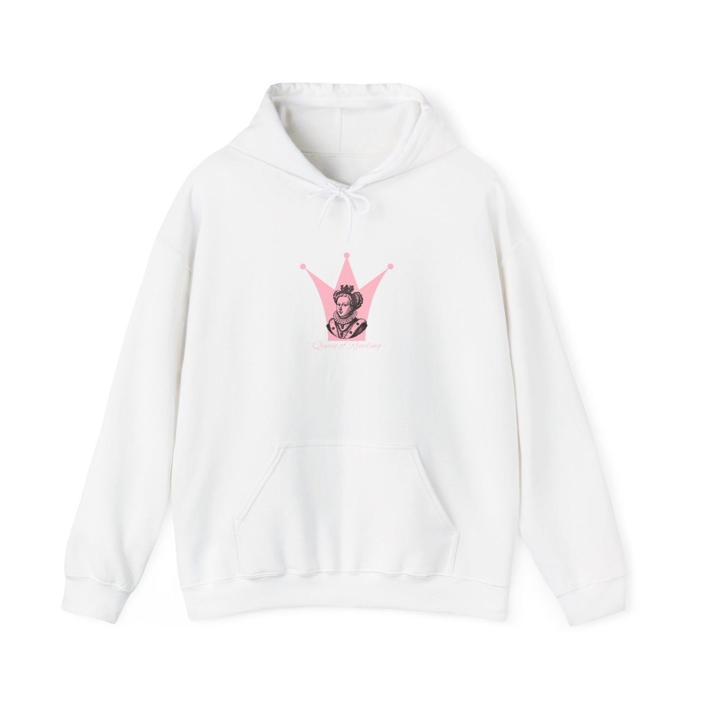 QUEEN OF READING Hooded Sweatshirt