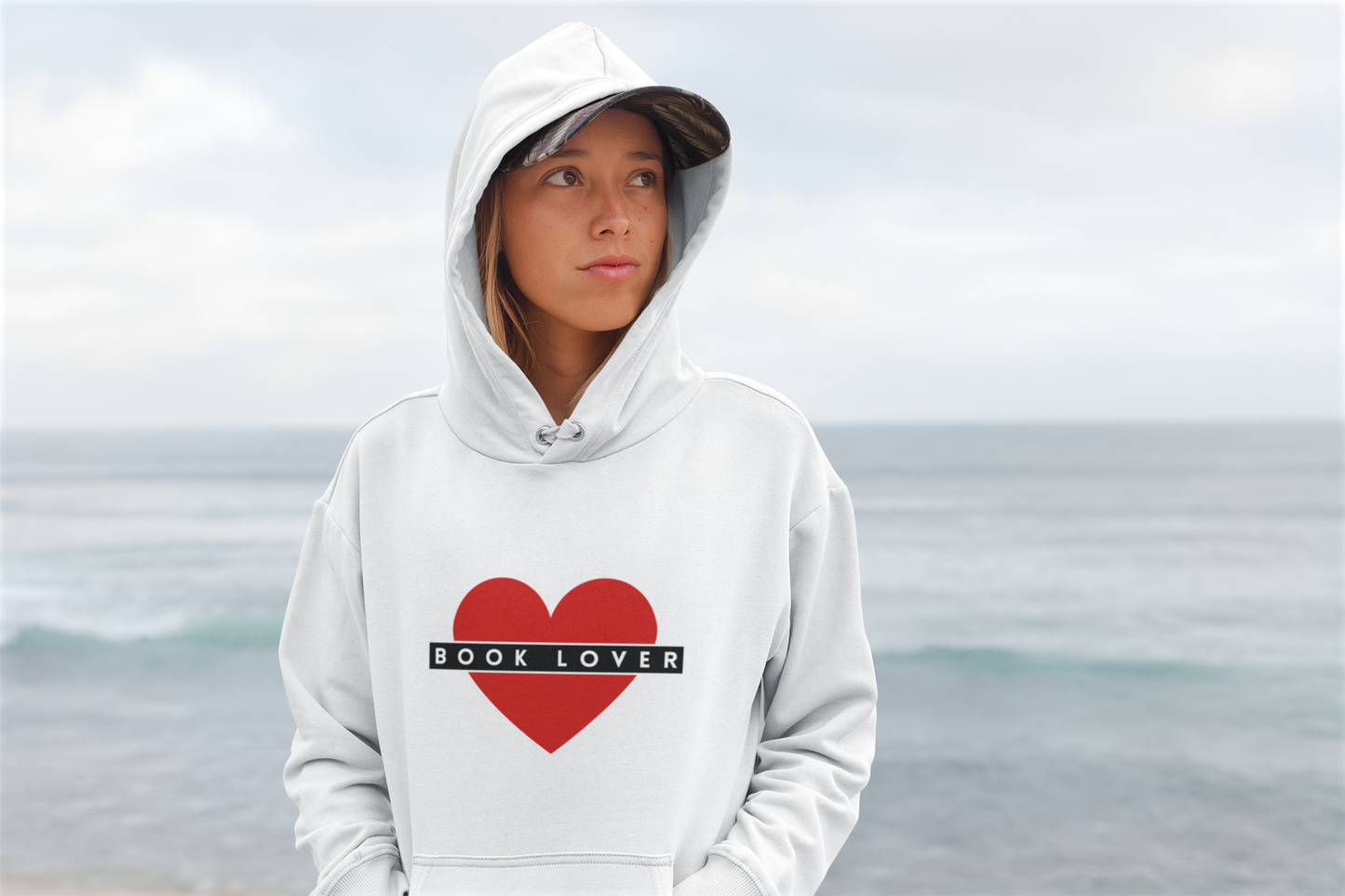 BOOK LOVER Hooded Sweatshirt