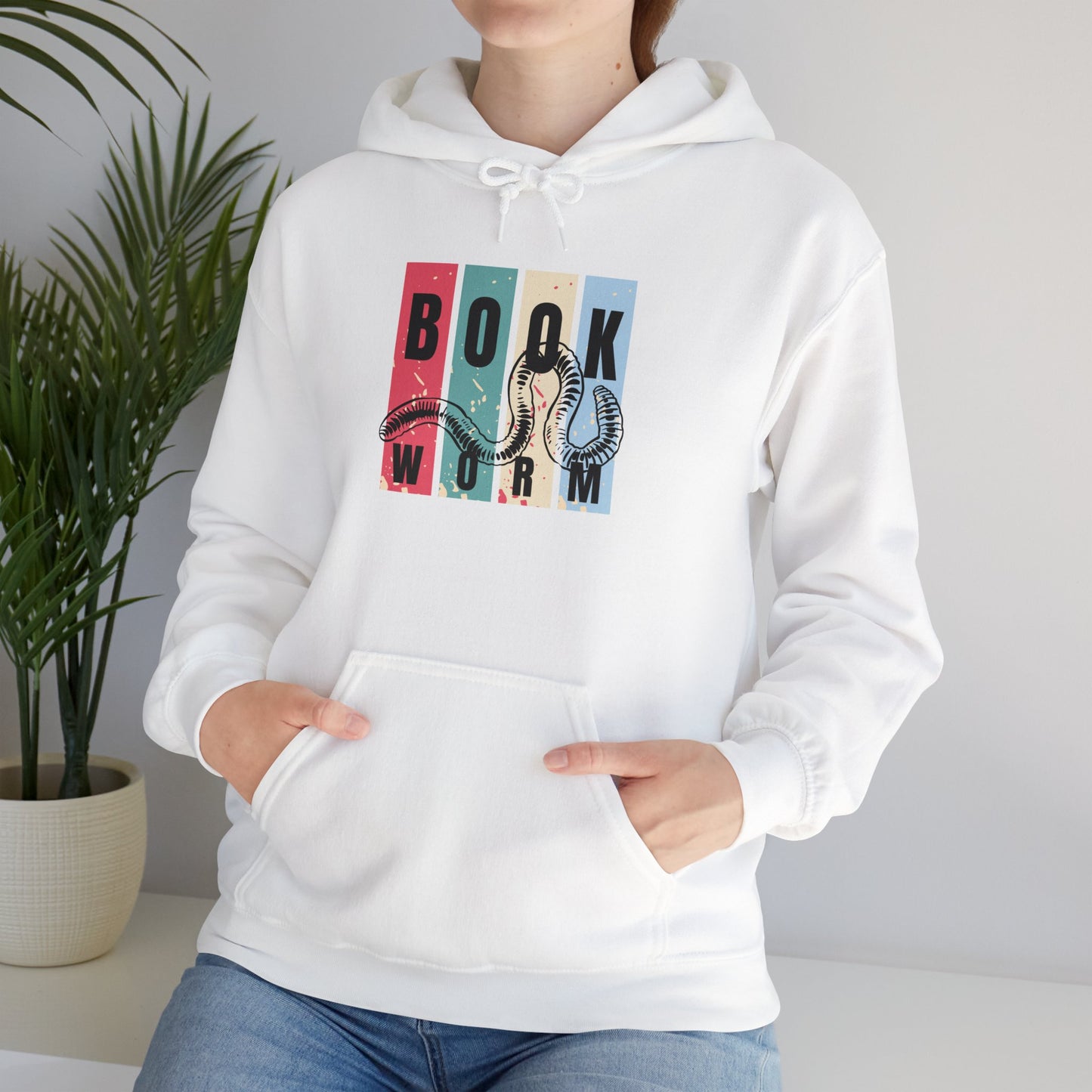 BOOK WORM  Heavy Blend™ Hooded Sweatshirt