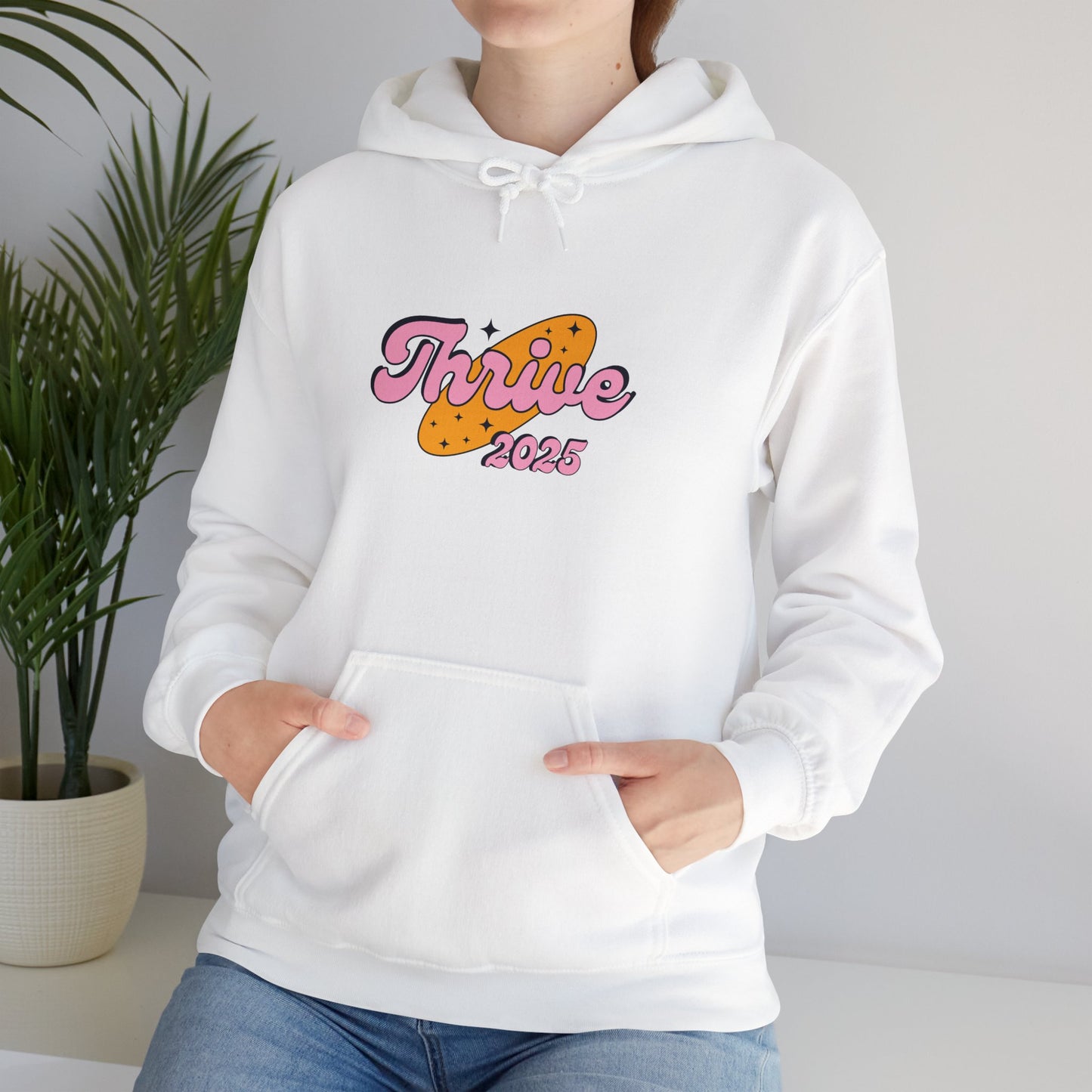 Retro Thrive in 2025 Unisex Heavy Blend™ Hooded Sweatshirt