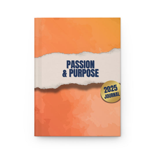 PASSION & PURPOSE Hardcover Journal Matte