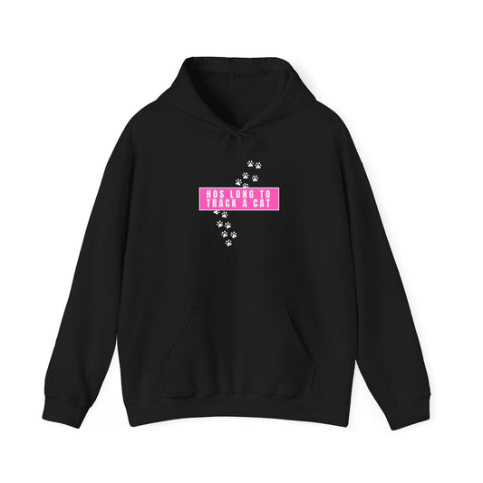 Free Karen Read "Hos Long to Track a Cat" Hooded Sweatshirt