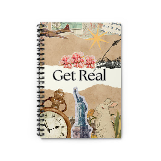 GET REAL VINTAGE Spiral Notebook - Ruled Line