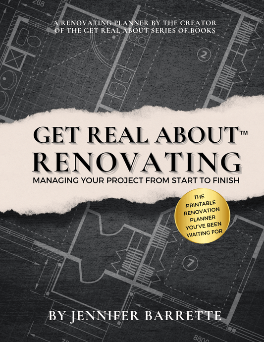 GET REAL ABOUT RENOVATING - Printable/Digital Workbook