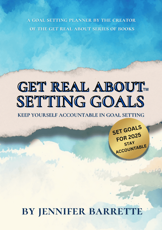 GET REAL ABOUT SETTING GOALS for 2025 - Printable/Digital Planner