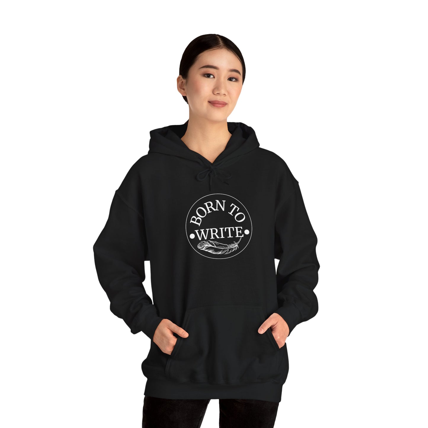 BORN TO WRITE  - Hooded Sweatshirt