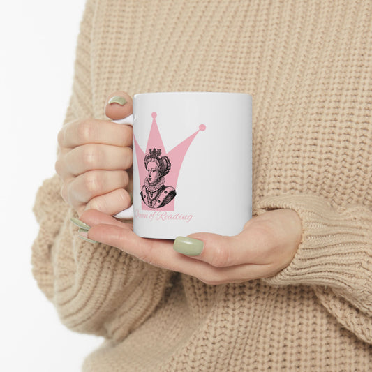 QUEEN OF READING Ceramic Mug