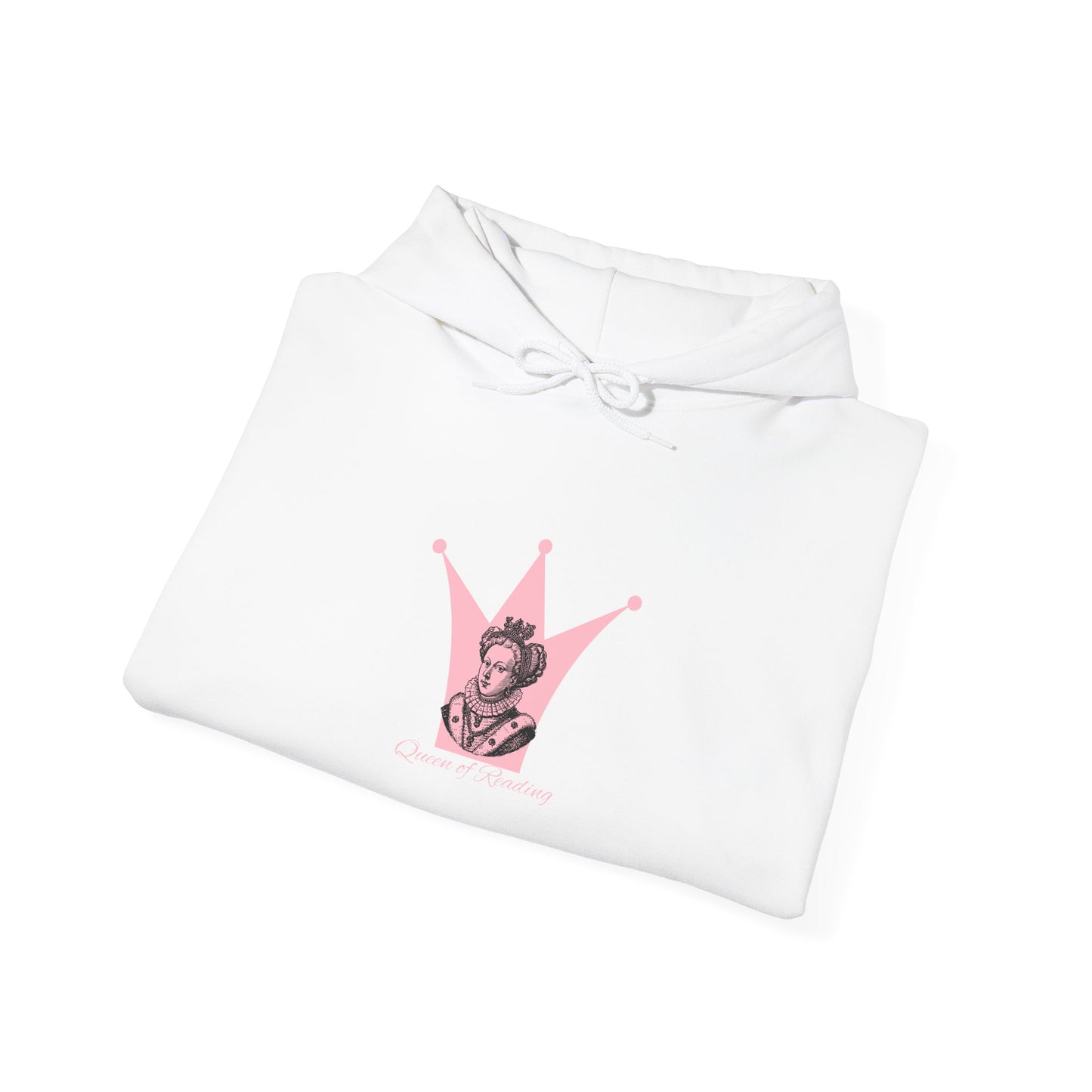 QUEEN OF READING Hooded Sweatshirt