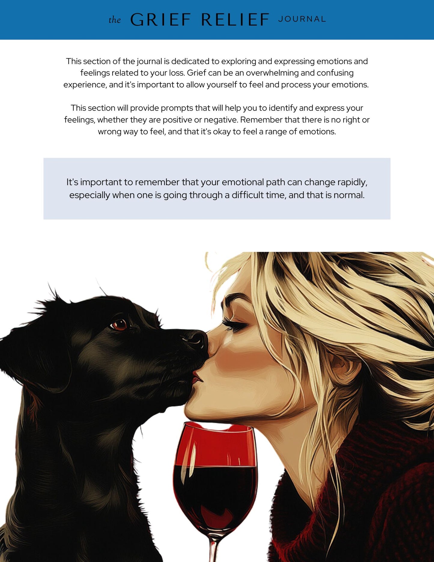 Get Real about Pet Loss - Printable/Digital Journal